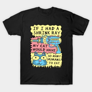 Shrink Ray Cat T-Shirt